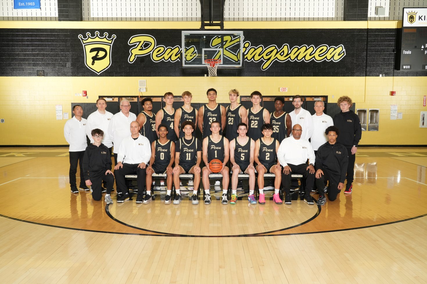 Penn boys Varsity Team