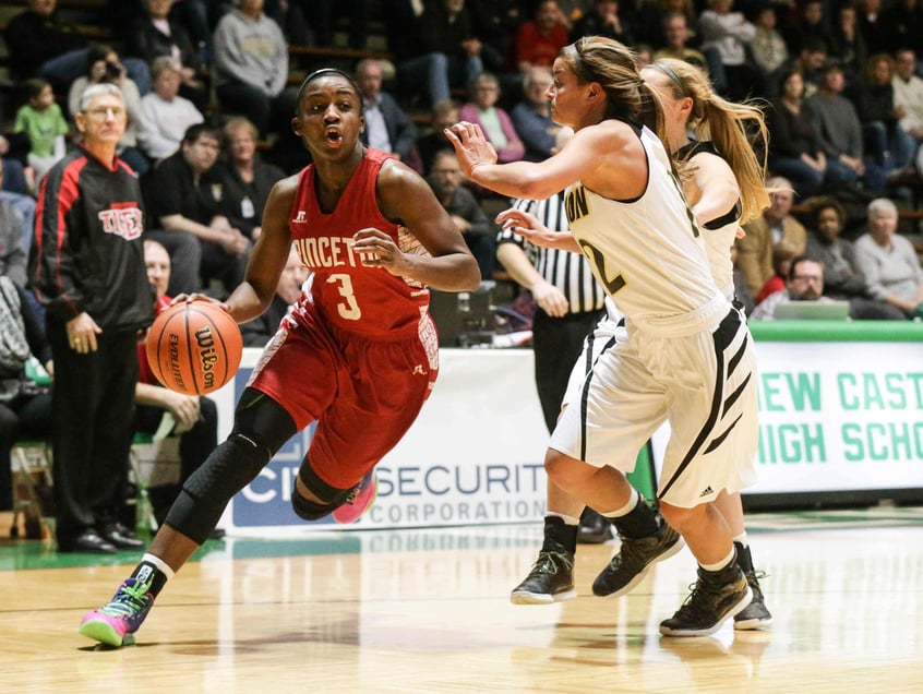 career scoring leader, girls, Jackie Young
