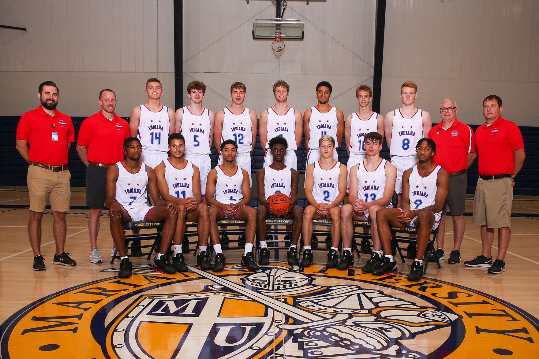 2021 Indiana All-Star boys team photo